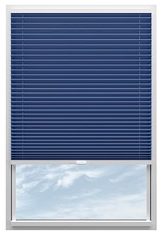 Solaris, Aegean - Stick Fit Pleated Blind